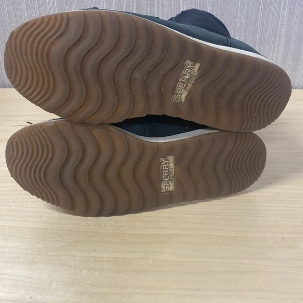 Sperry Crewcuts Dockyard Boots Chukka black boots‎ kids Size 2